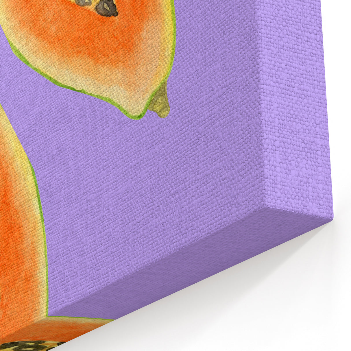 Papaya Fruit Art Prints - Fruit Wall Decor & Botanical Kitchen Art