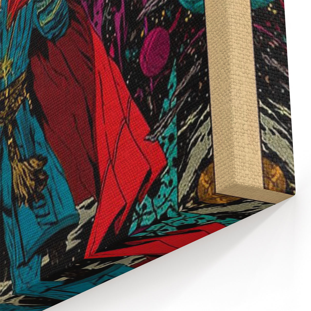 Vintage Comics Wall Art – Doctor Strange Retro Superhero Poster