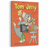 Vintage Comics Wall Art – Tom and Jerry Retro Cartoon Poster