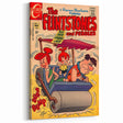 Vintage Comics Wall Art – The Flintstones Retro Cartoon Poster