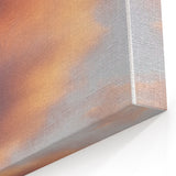 Spring Art Prints – Inspirational Cross at Sunset Canvas Wall Art