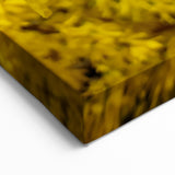 Spring Canvas Art – Vibrant Yellow Forsythia Floral Wall Print