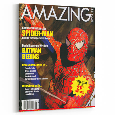 Vintage Magazine Cover Art - Amazing Stories Spider-Man Issue