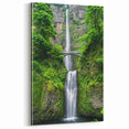 Spring Wall Art – Majestic Waterfall Landscape Canvas Print