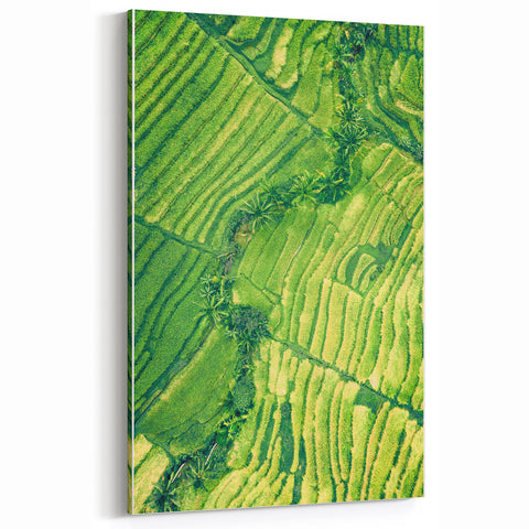 Lush Green Fields - Spring Landscape Wall Art on Canvas & Prints