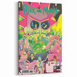Vintage Comics Wall Art – Rick and Morty Retro Sci-Fi Poster