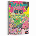 Vintage Comics Wall Art – Rick and Morty Retro Sci-Fi Poster