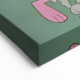 Vintage Comics Wall Art – The Pink Panther Retro Cartoon Poster