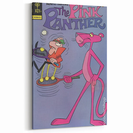 Vintage Comics Wall Art – The Pink Panther Classic Cartoon Print