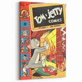 Collectible Vintage Comics Wall Art – Tom & Jerry Retro Comic Print