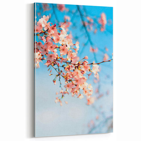 Cherry Blossom Dreams - Floral Spring Wall Art for Elegant Decor