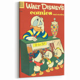 Classic Comic Book Poster – Donald Duck Vintage Cartoon Wall Art