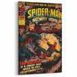 Collectible Comic Canvas Art – Spider-Man Vintage Comics Poster