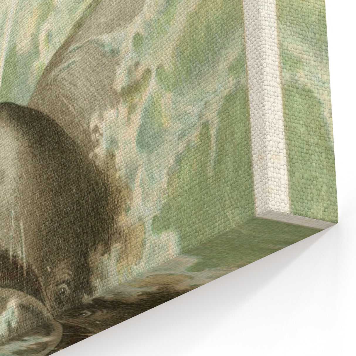 Vintage Animal Art: Whales in Ocean Waves | Antique Wildlife Prints