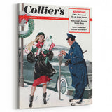 Vintage Magazine Cover Art – Collier's Holiday Edition