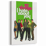 1990s Vintage Movie Poster - 10 Things I Hate About You Film Print