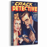 Vintage Crack Detective Magazine Cover Art – November Issue