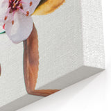 Cherry Blossom Elegance - Floral Spring Wall Art for Serene Decor
