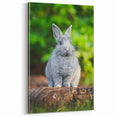 Adorable Spring Bunny - Botanical Wall Art for Cozy Nature Decor