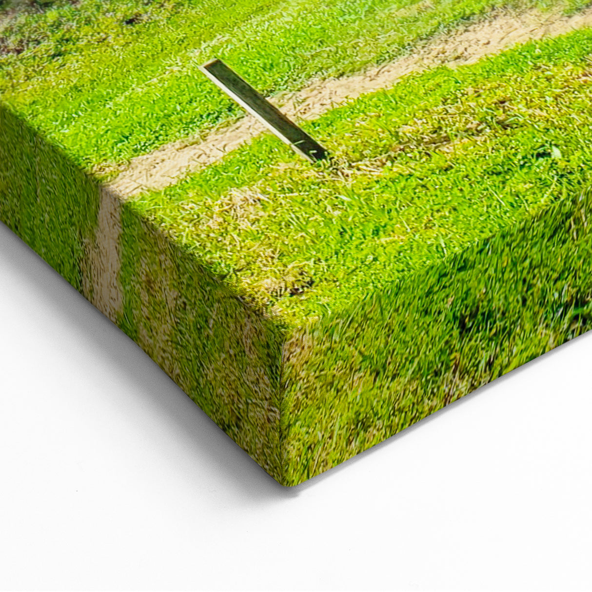 Scenic Spring Chapel - Spring Landscape Wall Art for Serene Spaces