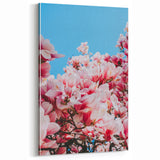 Magnolia Blossom Beauty - Floral Spring Wall Art for Elegant Decor