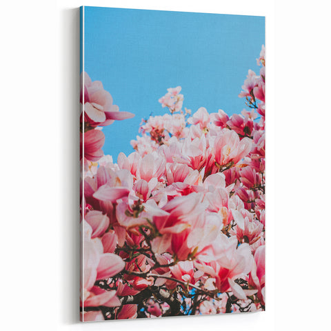 Magnolia Blossom Beauty - Floral Spring Wall Art for Elegant Decor