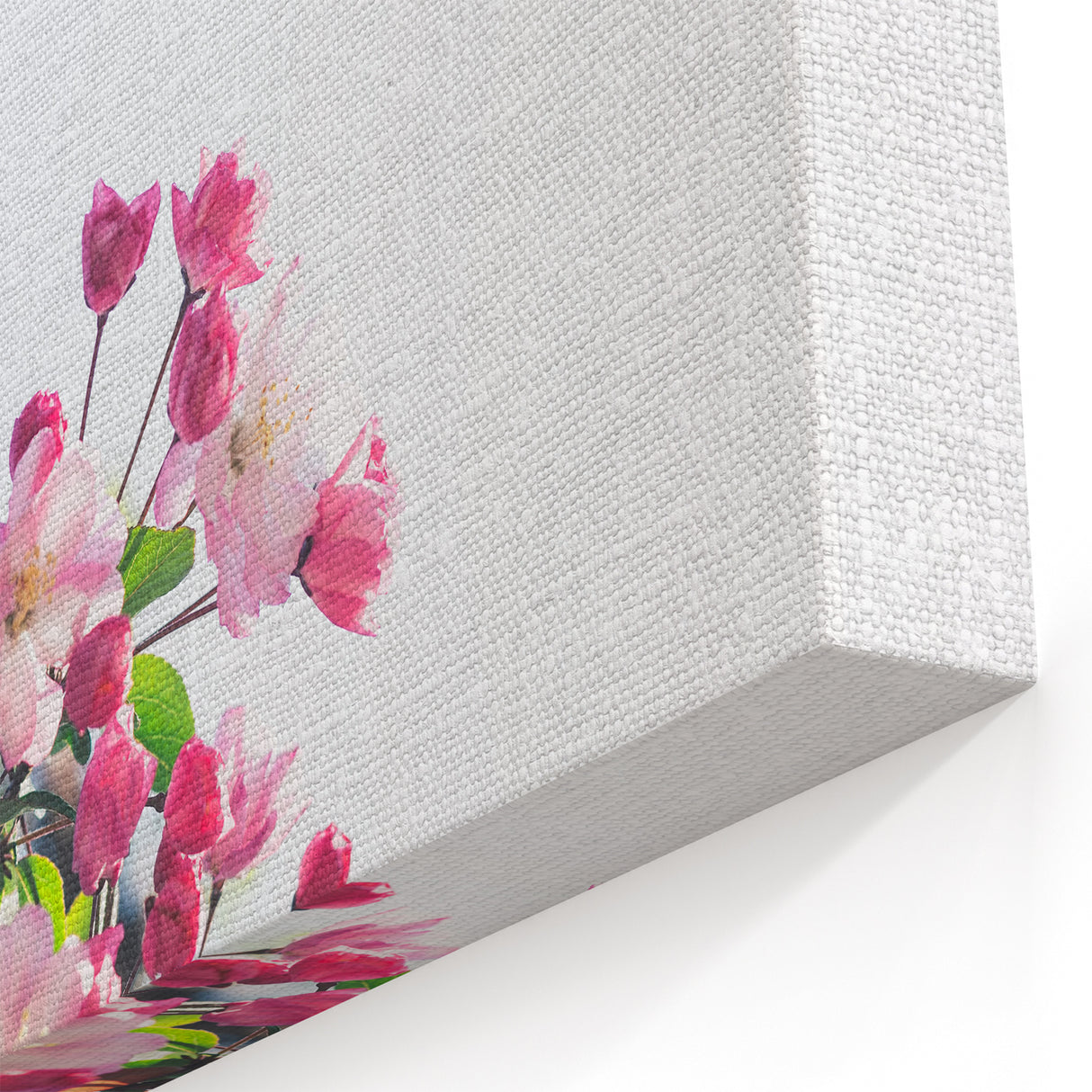 Pink Blossom Branches - Floral Spring Wall Art for Elegant Spaces