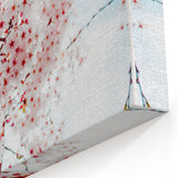 Cherry Blossom Spring Wall Art – Elegant Floral Canvas Print