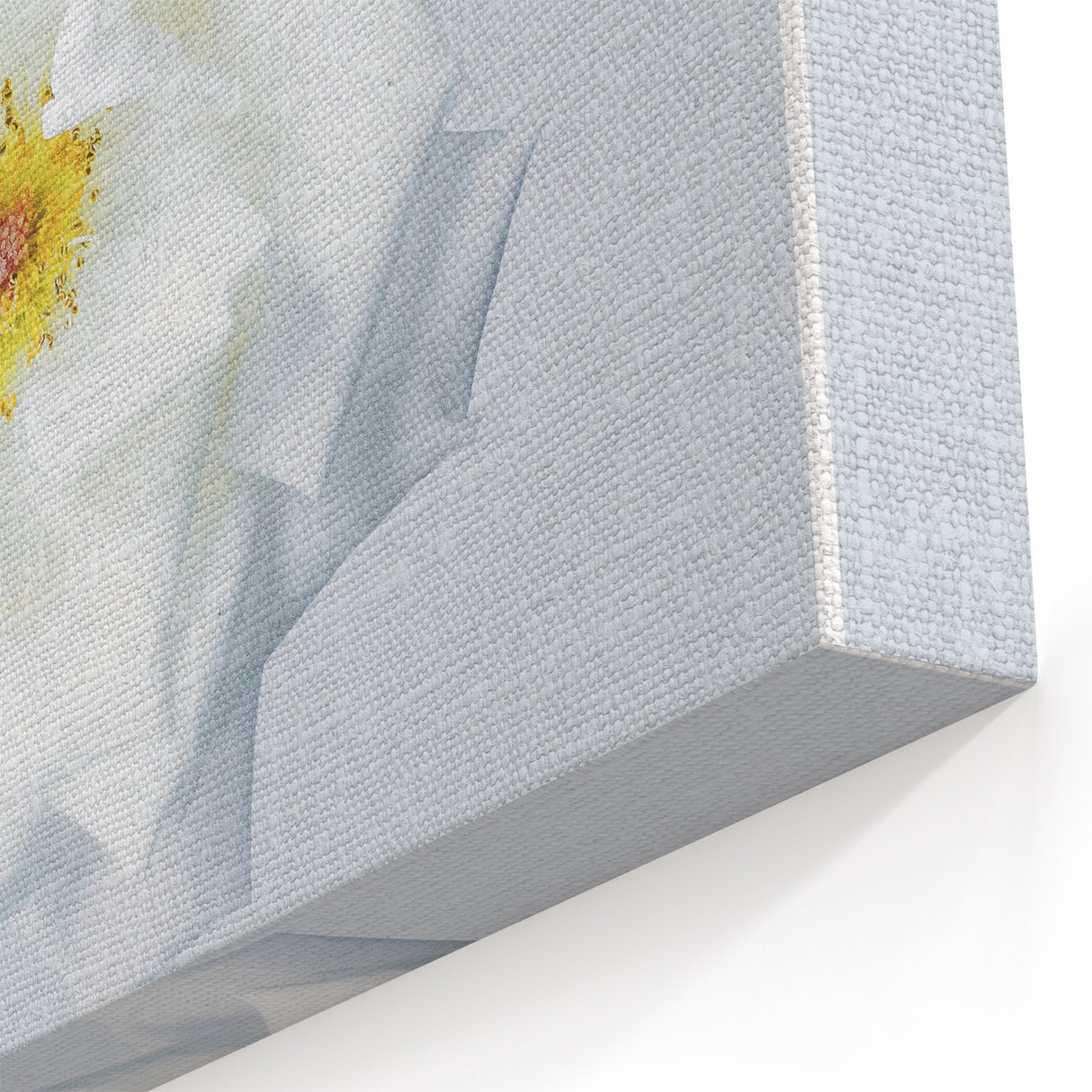 Minimalist White Rose Wall Art – Elegant Spring Floral Print