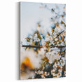 Golden Hour Blossom Wall Art – Elegant Spring Floral Print