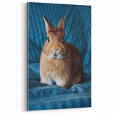 Adorable Bunny Spring Wall Art – Cozy Animal Canvas Print