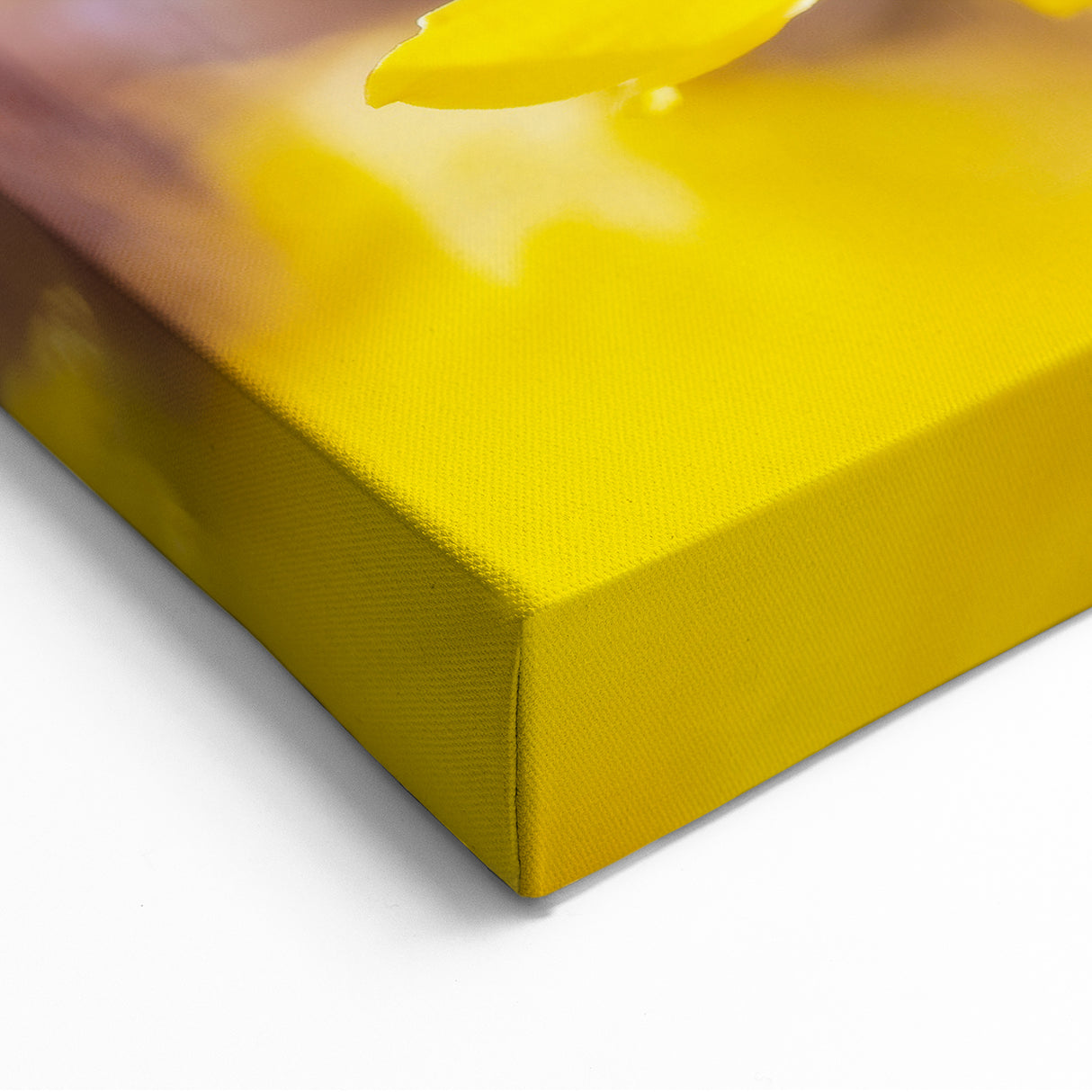 Golden Forsythia Spring Wall Art – Vibrant Floral Canvas Print