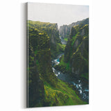 Majestic Spring Canyon Wall Art – Scenic Landscape Canvas Print