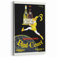 Vintage Paul Court Wine Advertising Poster – Retro Wine Ad Wall Art