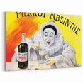 Vintage Pierrot Absinthe Poster – Retro Absinthe Ad Wall Art
