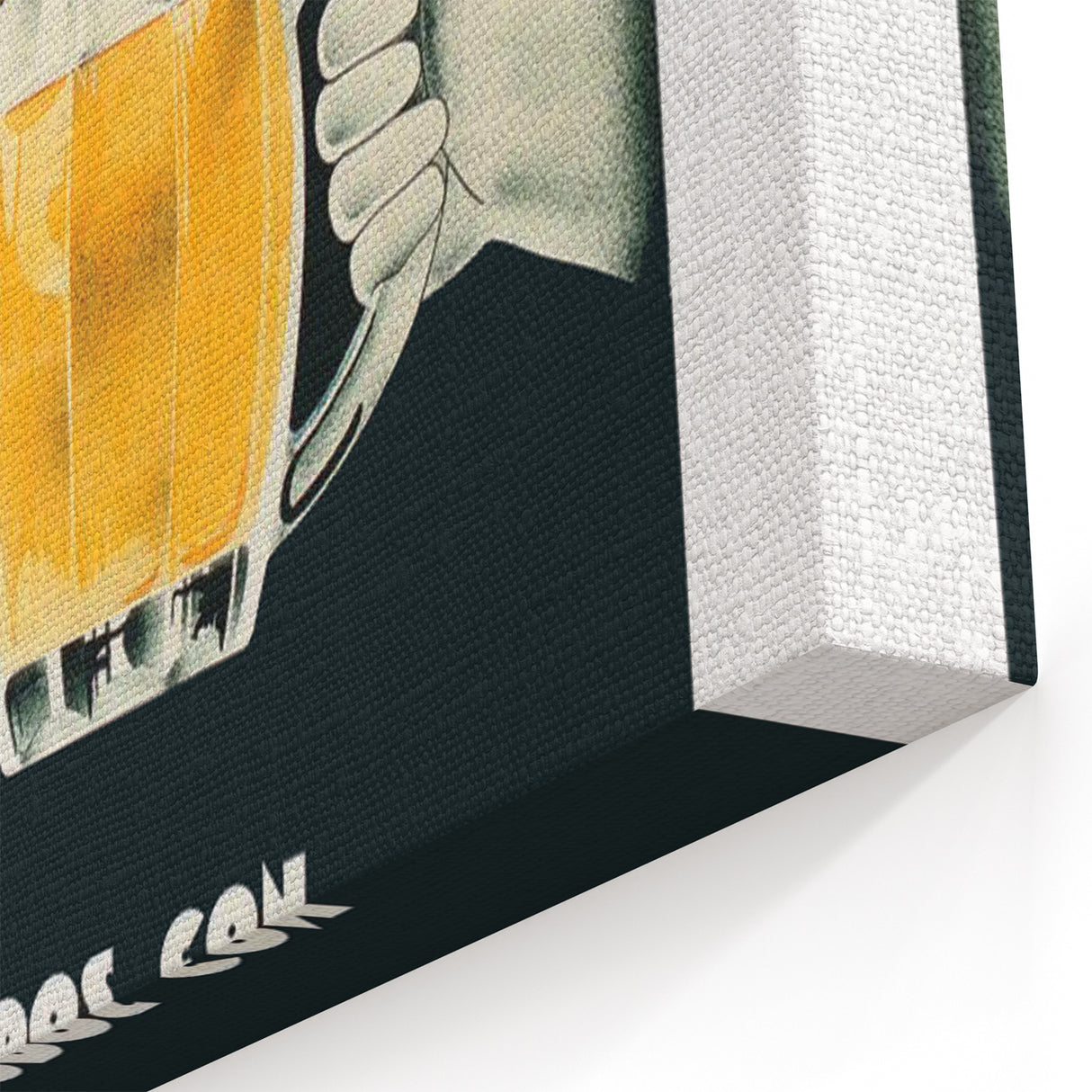 Vintage Quilmes Poster – Retro Beer and Cocktail Ad Art