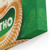 Vintage Mâtho Quinquina Poster – Retro Drink Ad with Bold Design