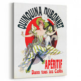 Vintage Quinquina Dubonnet Poster – Retro Aperitif Ad with Chic Design