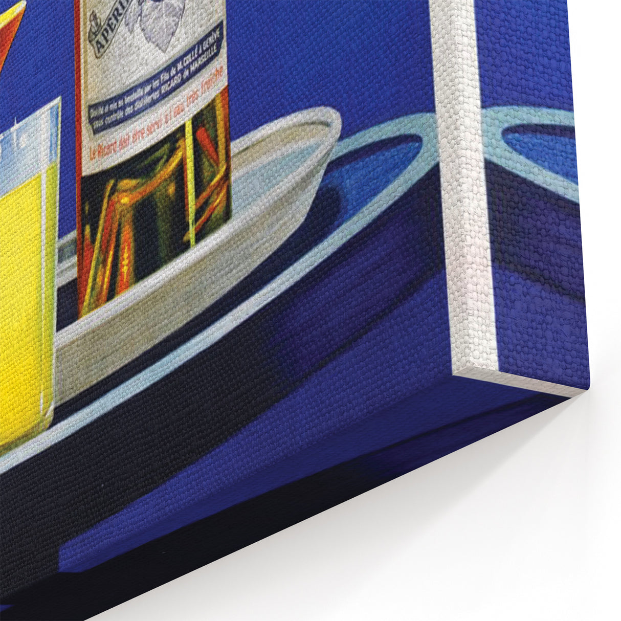 Vintage Ricard Apéritif Poster – Retro Summer Drink Ad with Bold Design