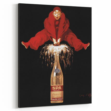 Spa Vintage Advertising Poster – Retro Wall Art for Home Decor