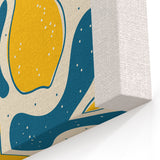 Lemon Fruit Wall Decor - Fruit Botanical Prints & Kitchen Art