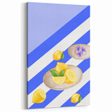 Lemon Fruit Art Prints - Kitchen Fruit Decor & Fruit Poster Art