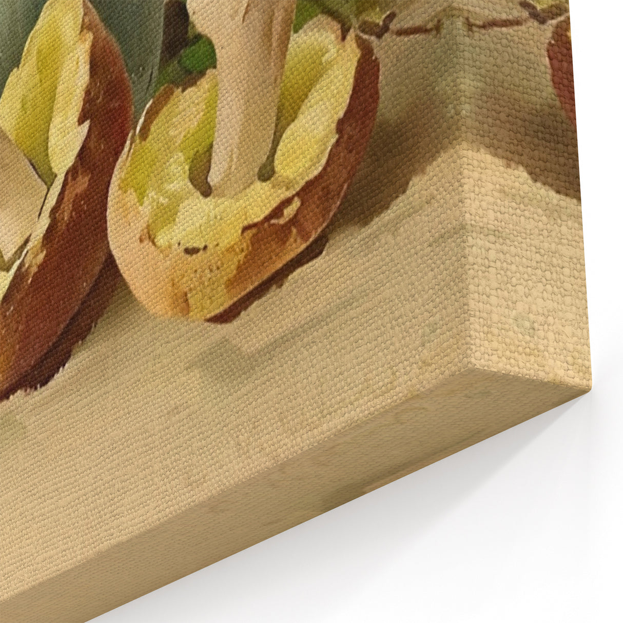 Mushroom Fruit Still Life Art - Fruits Wall Art & Kitchen Decor