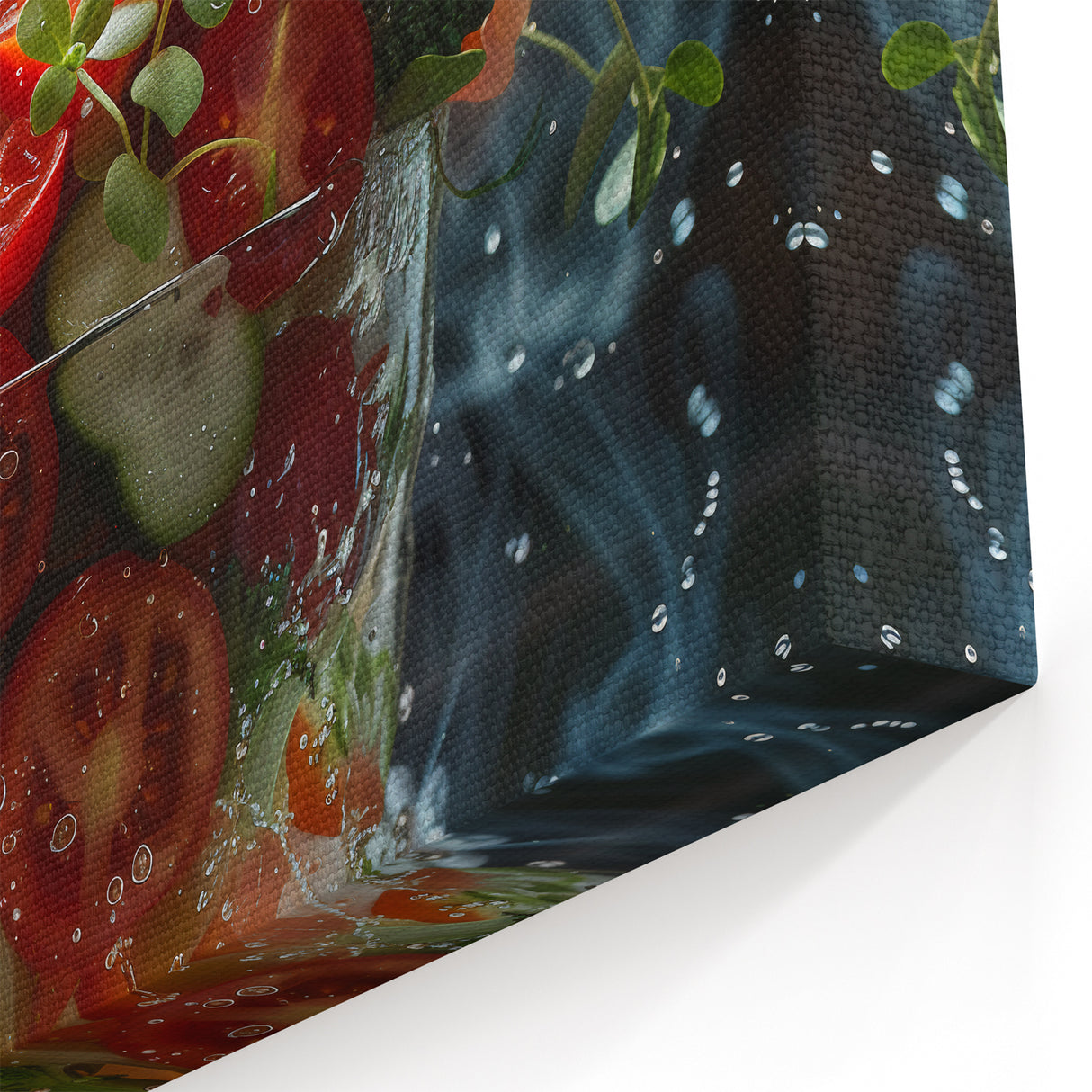 Fresh Salad Fruit Photography Art - Kitchen Fruit Decor & Wall Art