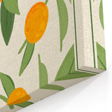 Orange Fruit Botanical Prints - Kitchen Fruit Decor & Wall Art