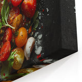 Fruit Wall Decor – Tomato & Herb Food Photography Art