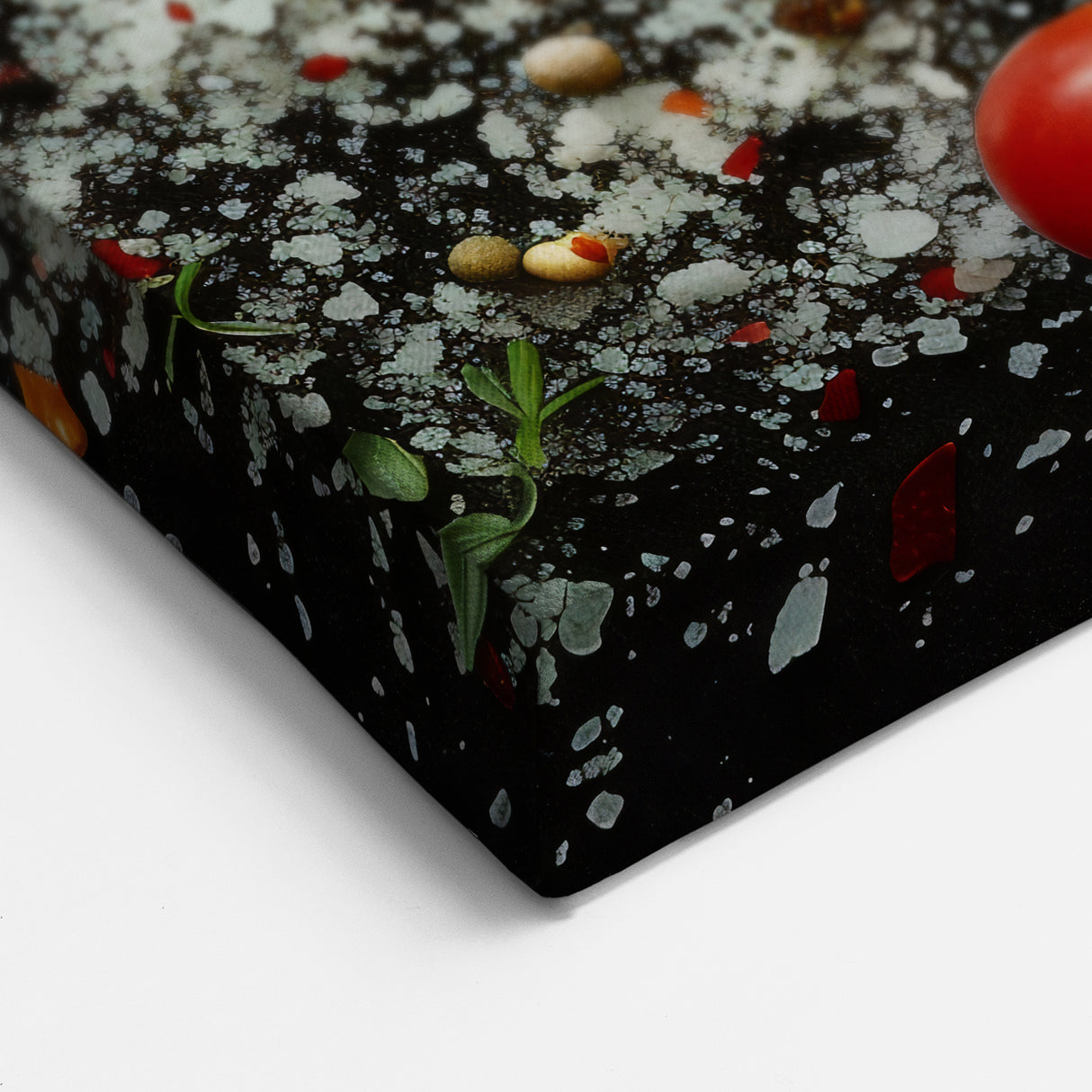 Fruit Wall Decor – Tomato & Herb Food Photography Art