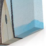 Surfboard & Palm Tree - Summer Wall Art for Beach Décor