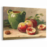 Fruit Paintings – Vintage Peach Still Life Wall Art