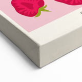 Fruit Wall Decor – Strawberry Market Art Print for Kitchen